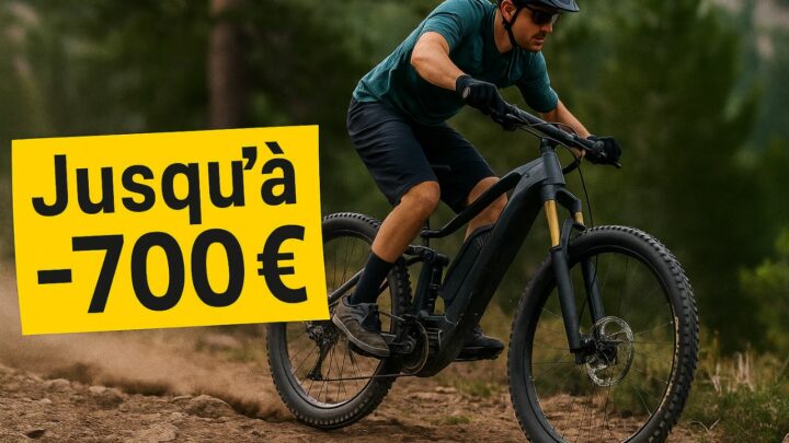 Soldes VTT électrique avant l’heure chez DECATHLON : de 500 à 700€ de remise !